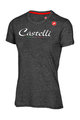 CASTELLI Kolesarska  majica s kratkimi rokavi - CLASSIC W  - siva