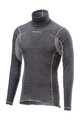 CASTELLI Kolesarska  majica z dolgimi rokavi - FLANDERS WARM NECK - siva