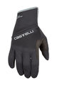 CASTELLI Kolesarske  rokavice z dolgimi prsti - SCALDA PRO - črna