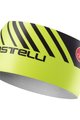CASTELLI Kolesarski trak za lase - ARRIVO 3 THERMO - rumena/črna