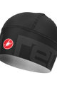 CASTELLI Kolesarska kapa - VIVA 2 THERMO - črna