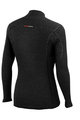 CASTELLI Kolesarska  majica z dolgimi rokavi - FLANDERS WARM - črna