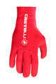 CASTELLI Kolesarske  rokavice z dolgimi prsti - DILUVIO C - rdeča