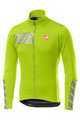 CASTELLI Kolesarska  podaljšana jakna - RADDOPPIA 2 - rumena