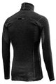 CASTELLI Kolesarska  majica z dolgimi rokavi - FLANDERS WARM NECK - črna