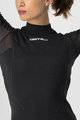 CASTELLI Kolesarska  majica z dolgimi rokavi - FLANDERS 2 WARM LADY - črna