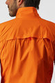 CASTELLI Kolesarski vodo odporen dežni plašč - EMERGENCY RAIN 2 - oranžna
