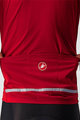 CASTELLI Kolesarska  podaljšana jakna - GO WINTER - rdeča
