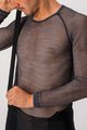 CASTELLI Kolesarska  majica z dolgimi rokavi - MIRACOLO WOOL - črna