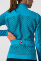 CASTELLI Kolesarski dres z dolgimi rokavi zimski - SFIDA 2 LADY WINTER - svetlo modra