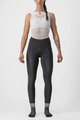 CASTELLI Kolesarske dolge hlače brez naramnic - CASTELLI TUTTO NANO - črna