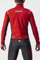 CASTELLI Kolesarska  podaljšana jakna - ALPHA RoS 2 - rdeča