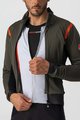 CASTELLI Kolesarska  podaljšana jakna - ALPHA RoS 2 - zelena
