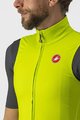 CASTELLI Kolesarski brezrokavnik - PRO THERMAL MID - rumena