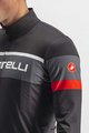 CASTELLI Kolesarski dres z dolgimi rokavi zimski - PASSISTA - antracit
