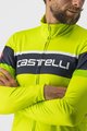 CASTELLI Kolesarski dres z dolgimi rokavi zimski - PASSISTA - rumena