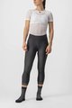 CASTELLI Kolesarske 3/4 hlače brez naramnic - VELOCISSIMA THERM W - črna