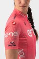 CASTELLI Kolesarski dres s kratkimi rokavi - GIRO D'ITALIA 2022 W - rožnata