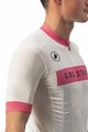 CASTELLI Kolesarski dres s kratkimi rokavi - GIRO D'ITALIA 2024 - bela