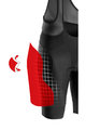 CASTELLI Kolesarske kratke hlače z naramnicami - FREE AERO RACE 4.0 - črna