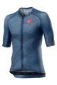 CASTELLI Kolesarski dres s kratkimi rokavi - CLIMBER'S 3.0 - modra
