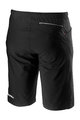 CASTELLI Kolesarske kratke hlače brez naramnic - UNLIMITED BAGGY - črna