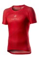 CASTELLI Kolesarska  majica s kratkimi rokavi - PRO MESH - rdeča