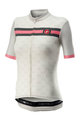 CASTELLI Kolesarski dres s kratkimi rokavi - ATELIER LADY - bež