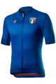 CASTELLI Kolesarski dres kratek rokav in kratke hlače - ITALIA 20 - modra