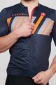 CASTELLI Kolesarski dres s kratkimi rokavi - HORS CATEGORIE - modra