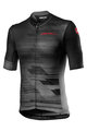 CASTELLI Kolesarski dres s kratkimi rokavi - RAPIDO - črna
