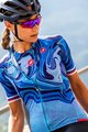 CASTELLI Kolesarski dres kratek rokav in kratke hlače - CLIMBER'S 2.0 - modra/črna