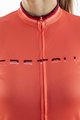 CASTELLI Kolesarski dres s kratkimi rokavi - GRADIENT LADY - rožnata