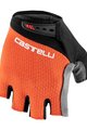 CASTELLI Kolesarske rokavice s kratkimi prsti - ENTRATA V - rdeča