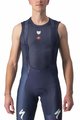 CASTELLI Kolesarska  majica brez rokavov - SOUDAL QUICK-STEP - modra