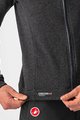 CASTELLI Kolesarski pulover - MILANO FZ FLEECE - črna