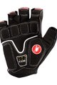 CASTELLI Kolesarske rokavice s kratkimi prsti - DOLCISSIMA 2 LADY - rožnata/črna