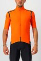 CASTELLI Kolesarski dres s kratkimi rokavi - GABBA ROS - oranžna/modra