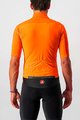 CASTELLI Kolesarski dres s kratkimi rokavi - PERFETTO ROS - oranžna
