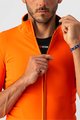 CASTELLI Kolesarski dres s kratkimi rokavi - PERFETTO ROS - oranžna