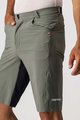 CASTELLI Kolesarske kratke hlače brez naramnic - UNLIMITED BAGGY - siva