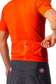 CASTELLI Kolesarski dres s kratkimi rokavi - CLASSIFICA - oranžna