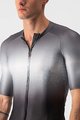 CASTELLI Kolesarski dres s kratkimi rokavi - AERO RACE 6.0 - siva/črna/bela