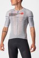 CASTELLI Kolesarski dres s kratkimi rokavi - CLIMBER'S 3.0 - srebrna/siva