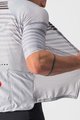 CASTELLI Kolesarski dres s kratkimi rokavi - CLIMBER'S 3.0 - srebrna/siva