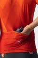 CASTELLI Kolesarski dres s kratkimi rokavi - A TUTTA - rdeča