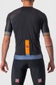 CASTELLI Kolesarski dres kratek rokav in kratke hlače - ENTRATA VI - modra/črna/oranžna