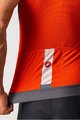 CASTELLI Kolesarski dres brez rokavov - ENTRATA VI - siva/oranžna