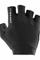 CASTELLI Kolesarske rokavice s kratkimi prsti - ENDURANCE  - črna