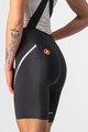 CASTELLI Kolesarske kratke hlače z naramnicami - VELOCISSIMA 3 LADY - črna